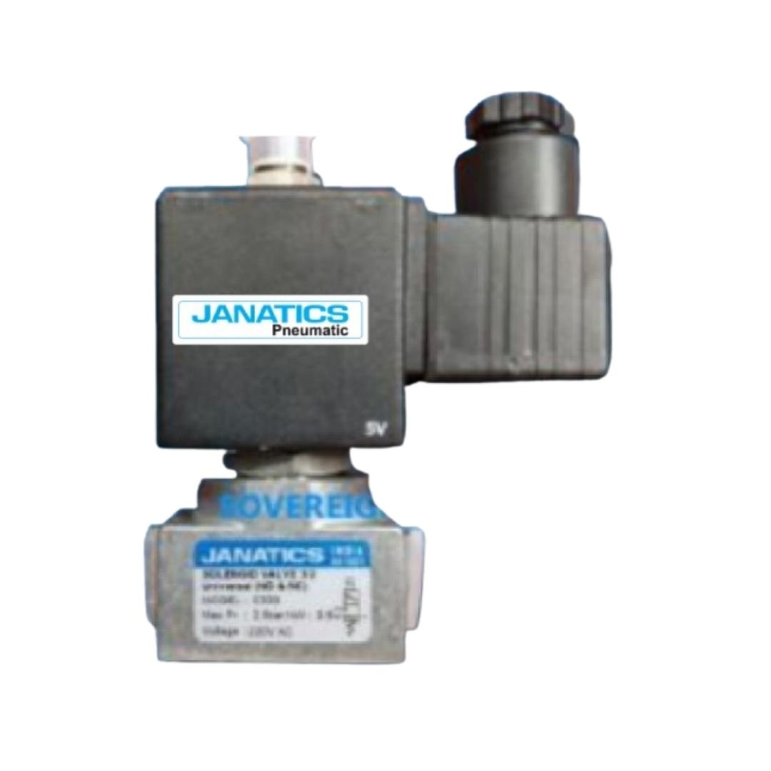 Janatics Brand E12613A SOLENOID VALVE 1_4 2_2 NC,7bar, 220V AC(DA)