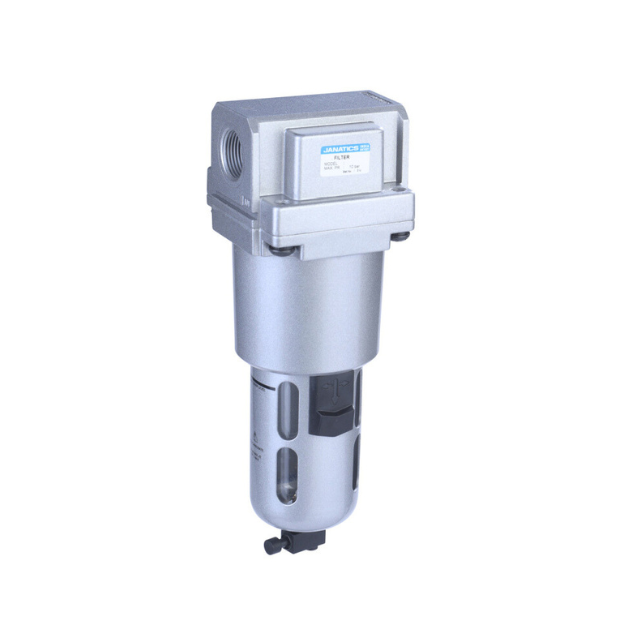 Janatics F15631,Filter-1/2 (5Micron),BSP,Polycarbonate,Manual Drain