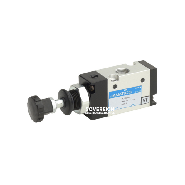 Janatics DS257PR63 1/2 -5/2 Push Pull sp. return valve